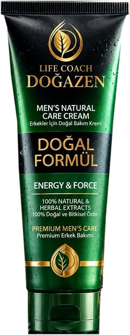 Life Coach Doğazen Men's Natural Care Cream tüpü